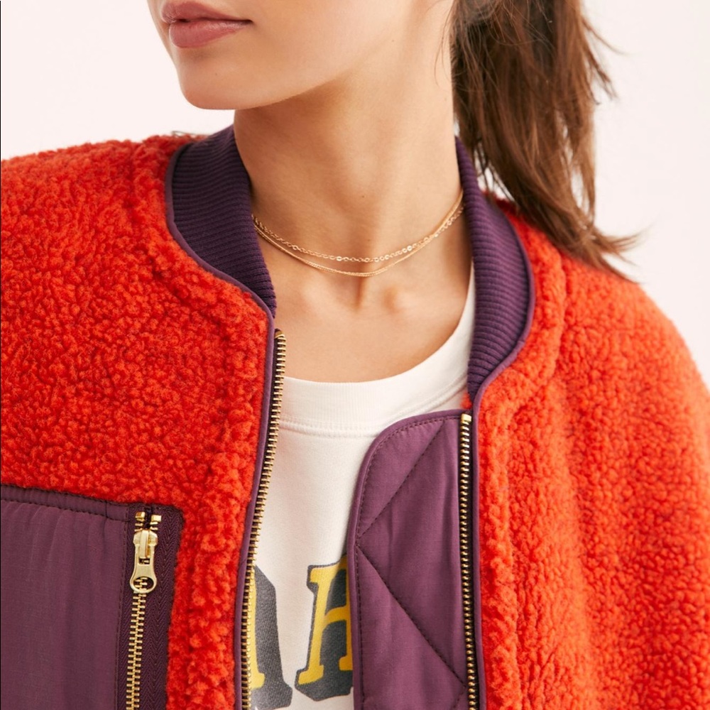 Free People Rivington Sherpa Jacket
